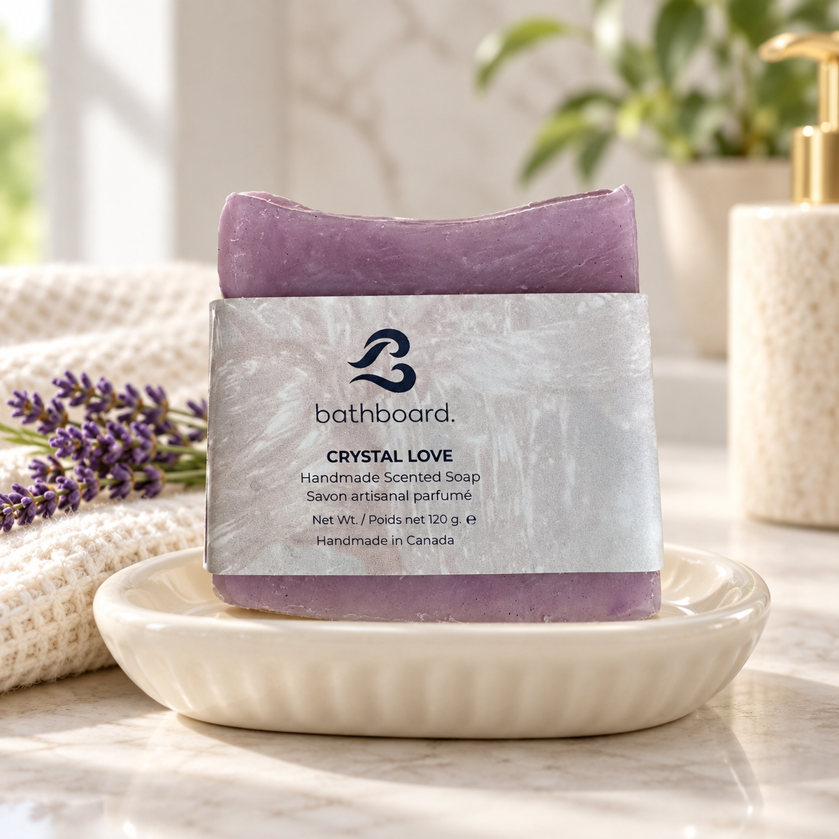 Crystal Love Handmade Soap
