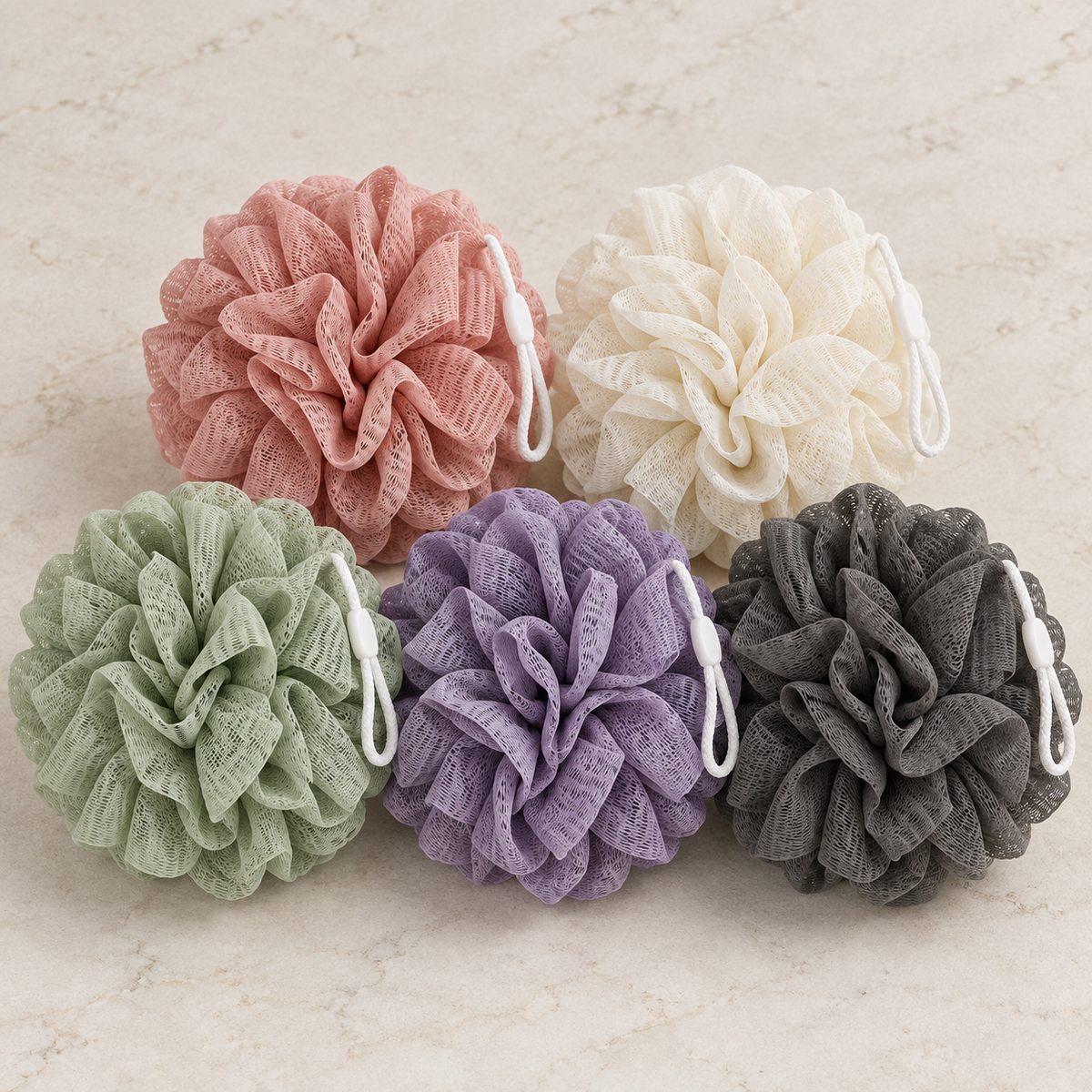 Soap-Saver Bath Loofah