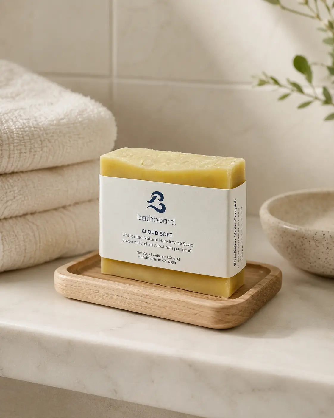 Cloud Soft Bar Unscented Handmade Soap