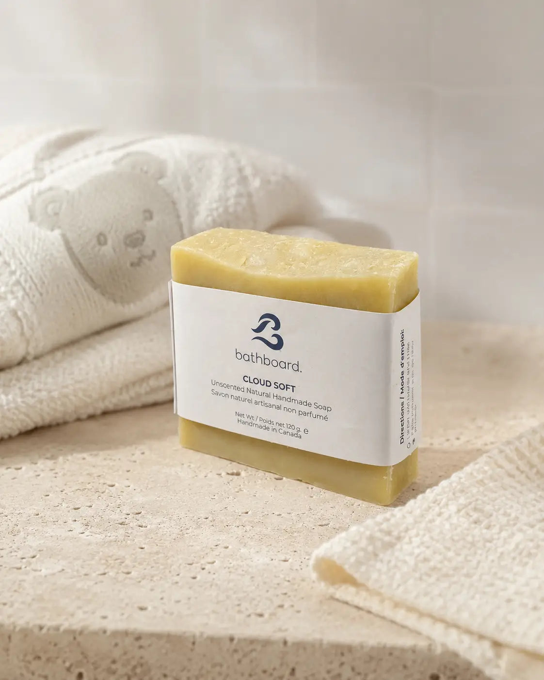 Cloud Soft Bar Unscented Handmade Soap