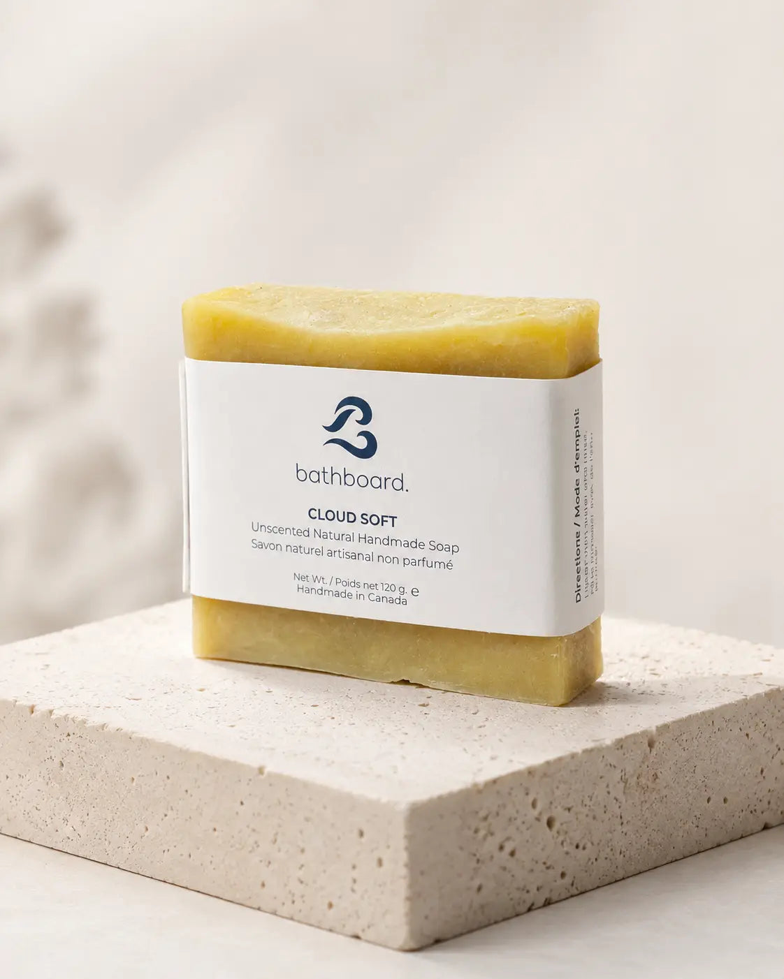 Cloud Soft Bar Unscented Handmade Soap