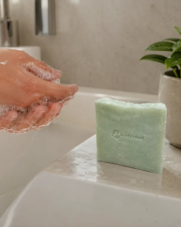 Olive Branch Soft Cotton & Baby Powder Handmade Soap