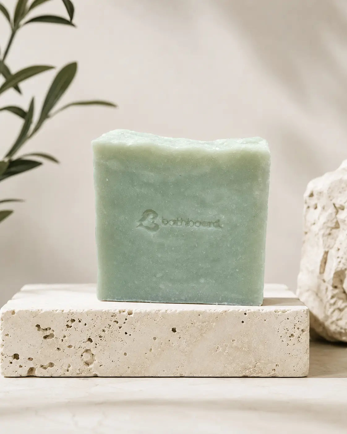 Olive Branch Soft Cotton & Baby Powder Handmade Soap