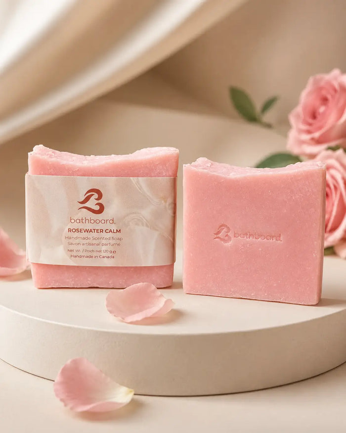 Rosewater Calm Blackberry Magnolia Handmade Soap Bar