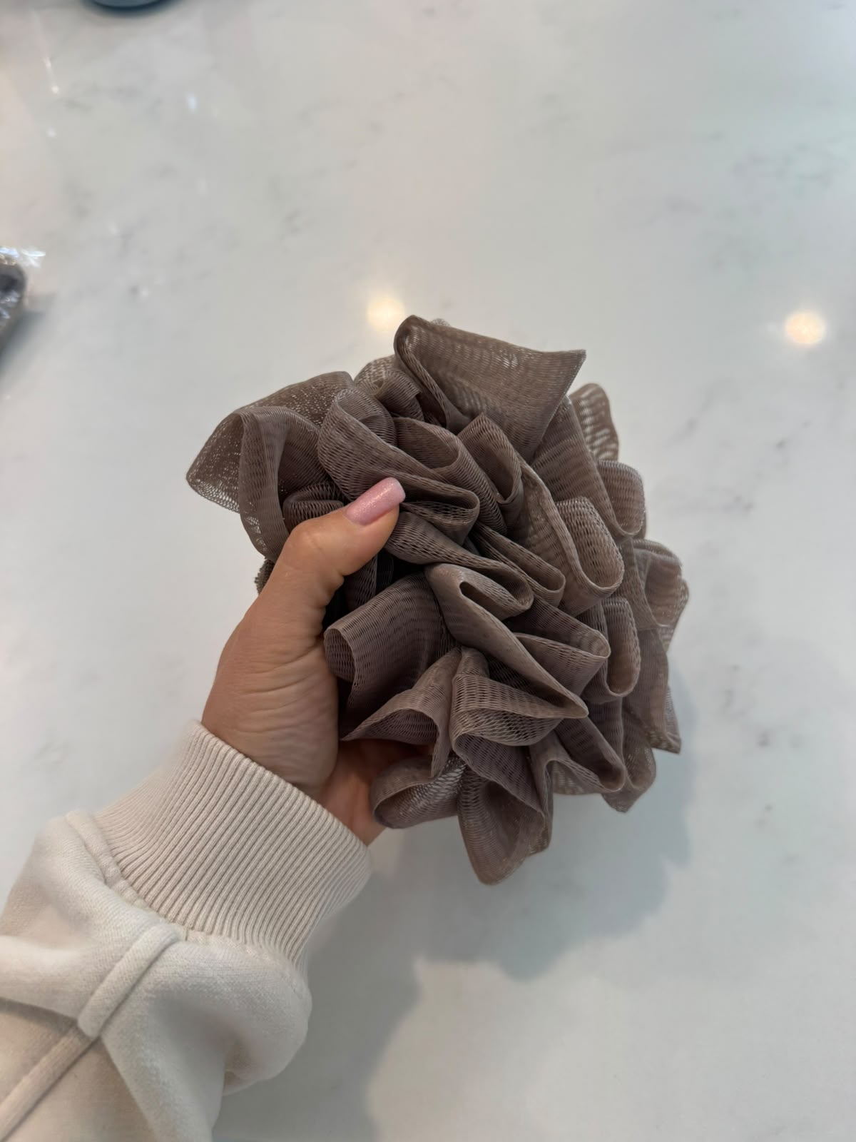Soap-Saver Bath Loofah